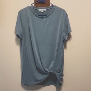 Green Envelope LA Green Side Twist Top